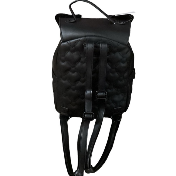 LUV BETSEY PUPPY BACKPACK IN QUILTED BLACK 8” x 10”!  GREAT GIFT IDEA - Picture 5 of 5